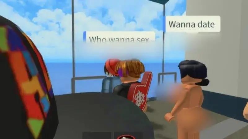 Roblox uygulamasında paylaşılan cinsel içerikler
