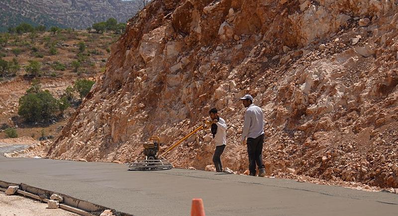 Gabar'da 2 yılda 480 kilometre yol yapıldı