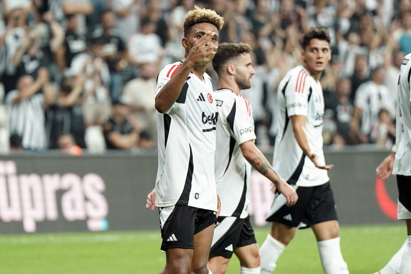 Beşiktaş'ın ikinci golü Gedson Fernandes'ten geldi.