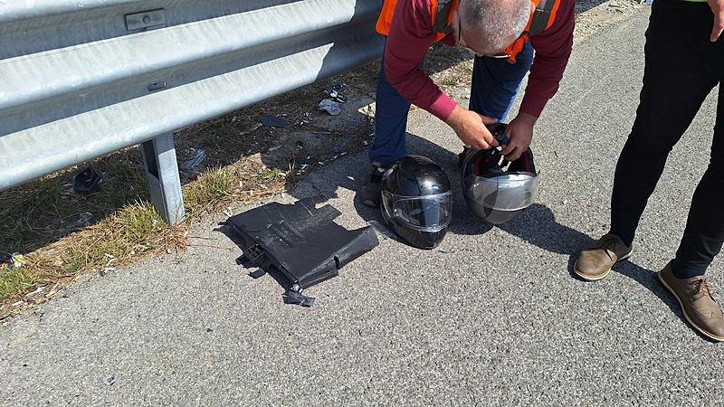 Kocaeli’de korkutan motosiklet kazası: 1 ölü, 1 yaralı-1