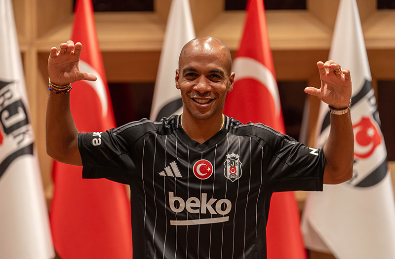 Joao Mario ilk kez Beşiktaş forması giydi