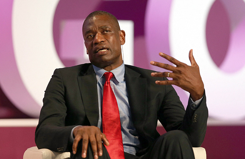 Dikembe Mutombo kariyerinde 11729 sayı attı. [AFP]