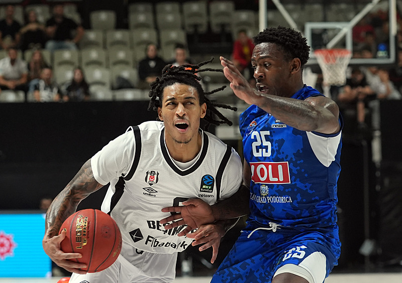 Beşiktaş Euro Cup'ta Buducnost'u 94-76 yendi. [AA]