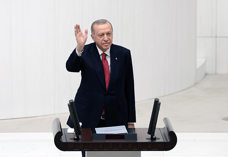 Başkan Erdoğan TBMM'de konuştu (AA)