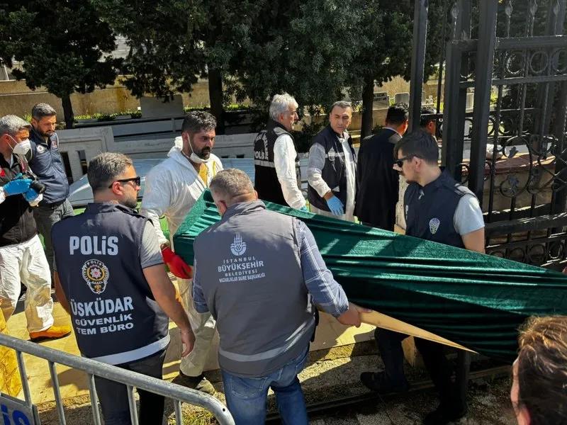 Cem Garipoğlu'nun cesedi Adli Tıp Kurumu'na götüldü (DHA)