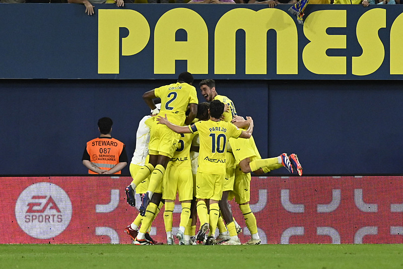 Villarreal La Liga'daki son maçında Las Palmas'ı 2-1 yendi. [EPA]