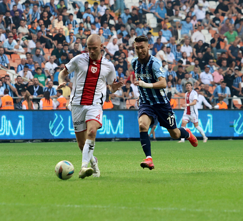 Samsunspor bu sezon 6'ıncı galibiyetini aldı. [İHA]