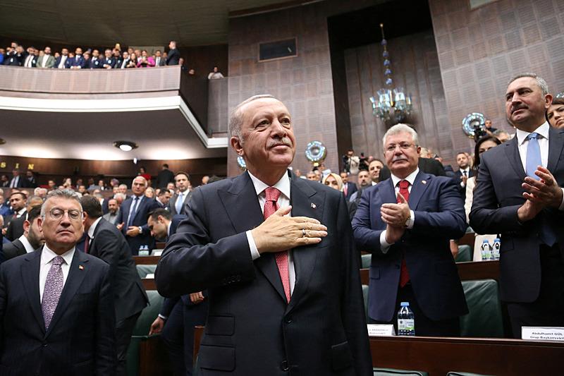 Başkan Erdoğan TBMM'de konuştu (AA)