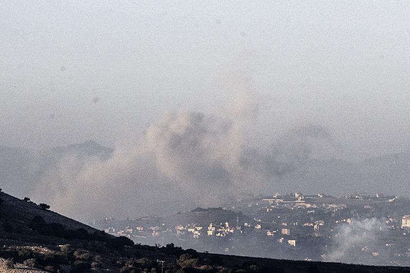 Lübnan'daki Hizbullah ile İsrail ordusu arasındaki karşılıklı saldırılar devam ediyor. (Fotoğraf:AA)