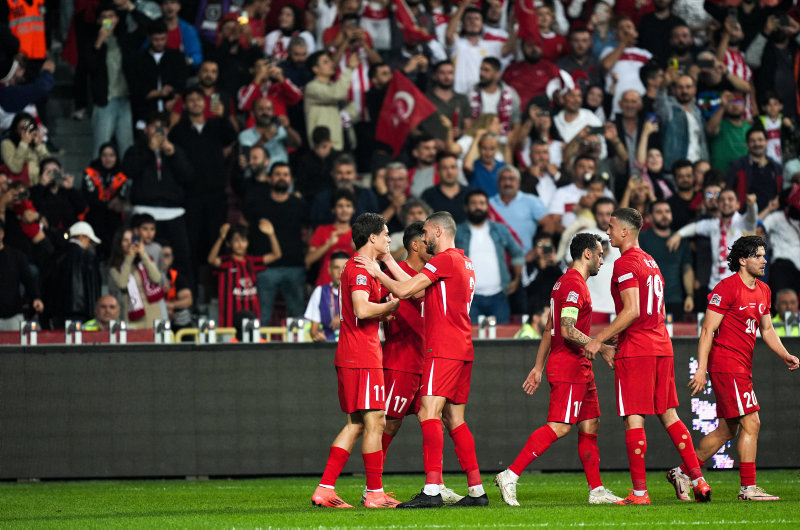 Türkiye son maçta Karadağ'ı 1-0 yendi. (AA)