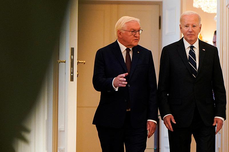 ABD Başkanı Joe Biden ve Almanya Cumhurbaşkanı Steinmeier, Reuters