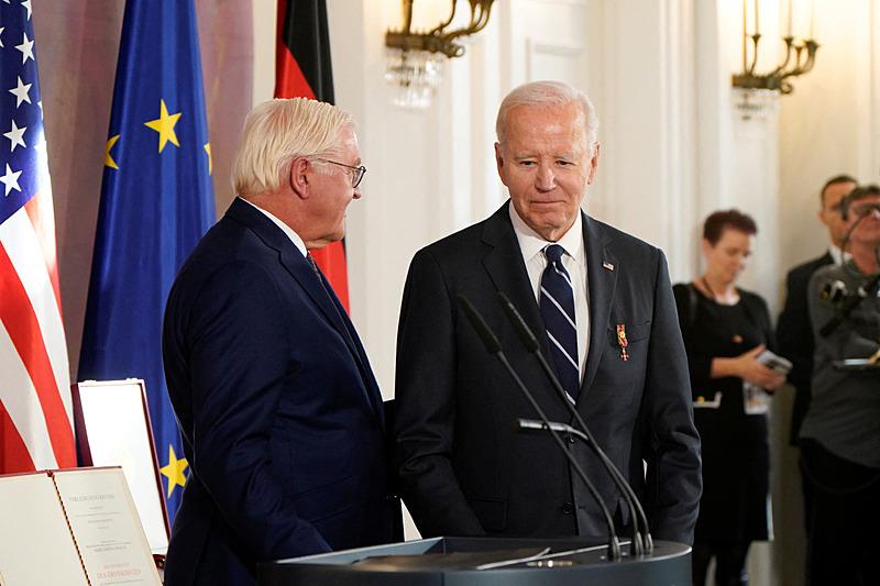 ABD Başkanı Joe Biden ve Almanya Cumhurbaşkanı Steinmeier, Reuters