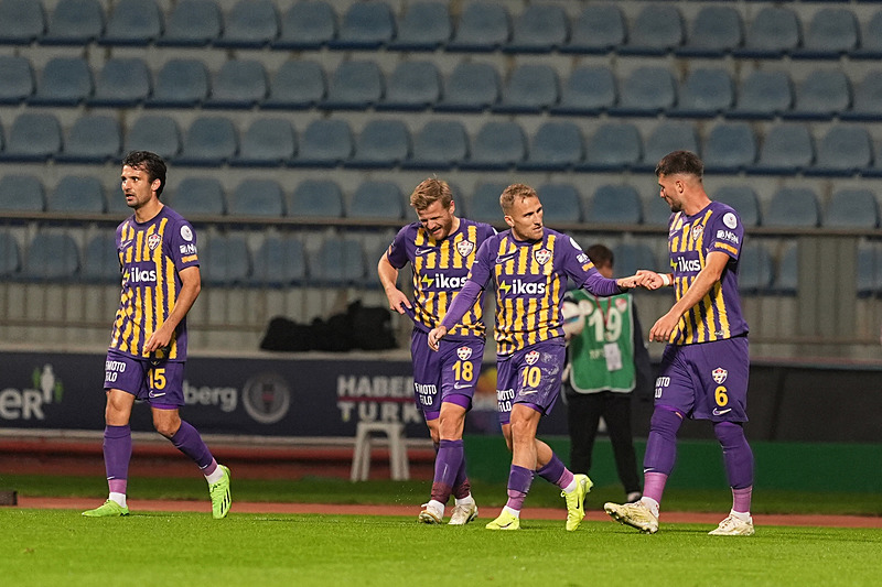 Eyüpspor'un golünü Ahmed Kutucu attı. [AA]