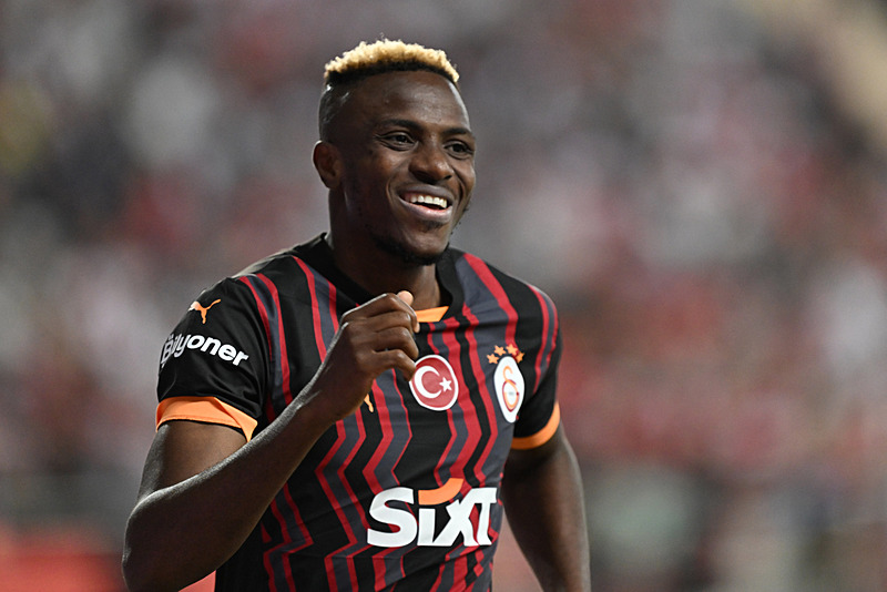 Victor Osimhen attığı golle dünya gündemineo turdu (AA)