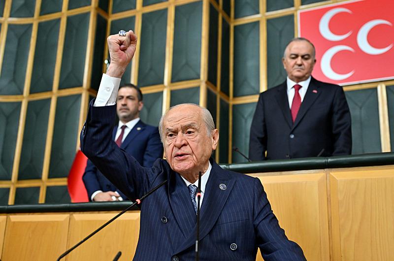 Bahçeli Tarihi bir çıkışa imza attı (AA)