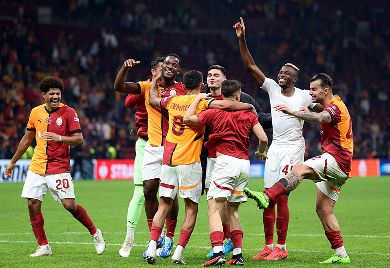 Galatasaray Elfsborg'u 4-3 yendi (REUTERS)