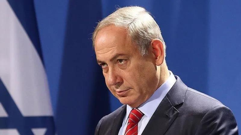 Gazze kasabı Netanyahu (AA)