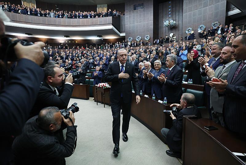 Başkan Erdoğan AK Parti TBMM Grup Toplantısında konuştu (Fotoğraf: AA)