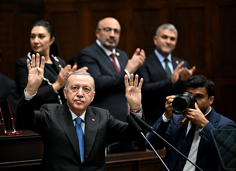 Başkan Erdoğan AK Parti TBMM Grup Toplantısında konuştu (Fotoğraf: AA)