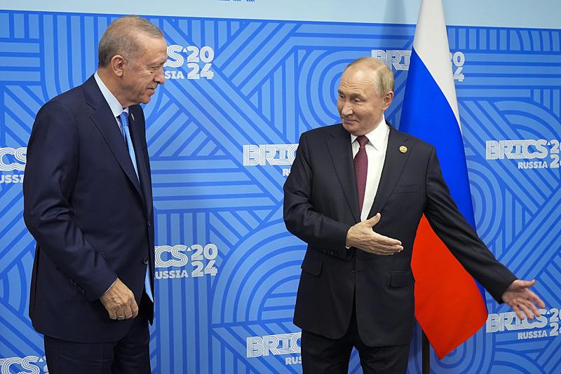 Başkan Erdoğan ile Putin BRICS zirvesinde bir araya geldi (Takvim.com.tr Fotoğraf Arşivi)