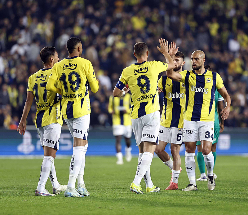 Fenerbahçe son maçında Bodrum FK'yı 2-0 yendi (AA)