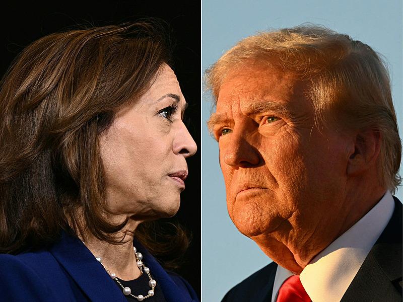 ABD Başkan Yardımcısı ve Demokratların başkan adayı Kamala Harris ile eski Başkan ve Cumhuriyetçilerin başkan adayı Donald Trump