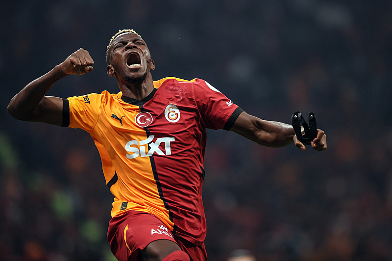 Victor Osimhen Galatasray'da çok seviliyor (AA)