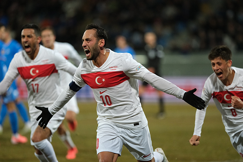 Türkiye son maçında İzlanda'yı 4-2 yendi (AA)