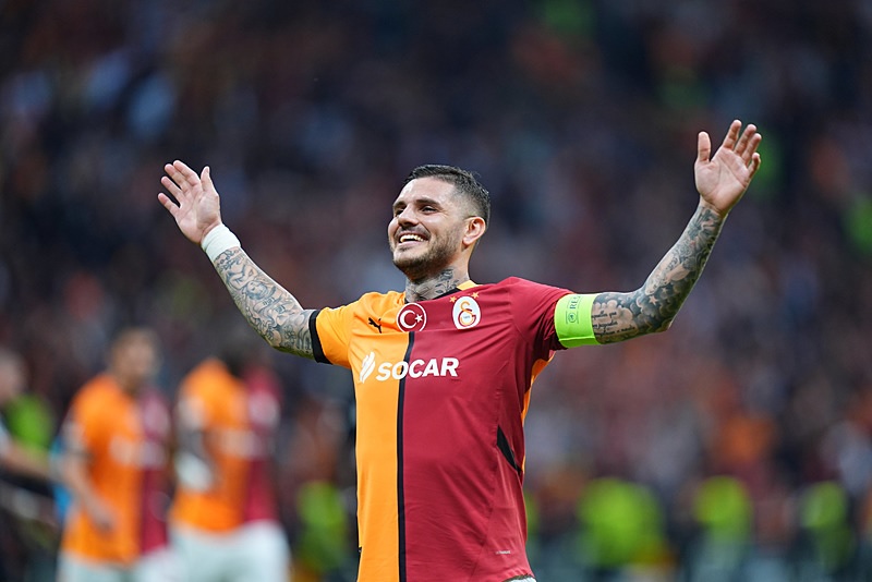 Mauro Icardi geldiği günden bu yana Galatasaray taraftarının sevgilisi