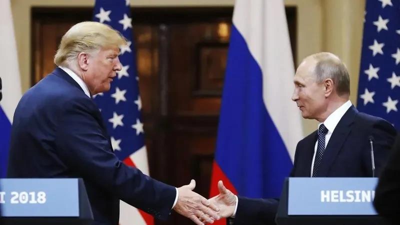 Rusya Devlet Başkanı Vladimir Putin ve ABD Başkanı Donald Trump. (Takvim.com.tr/ Foto Arşiv)