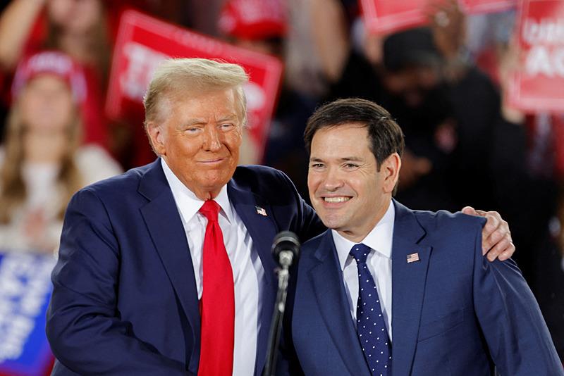 Donald Trump ve Marco Rubio, Reuters