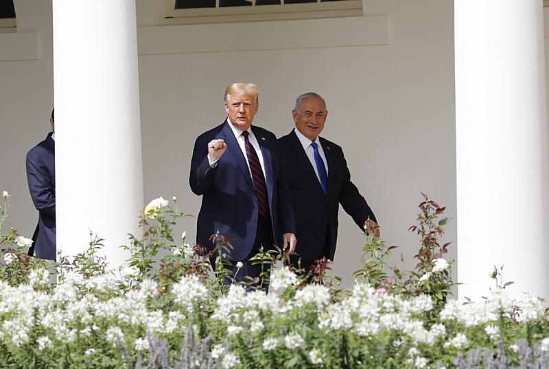 ABD'nin 47. Başkanı seçilen Donald Trump ve İsrail Başbakanı Binyamin Netanyahu, Takvim Fotoğraf Arşivi