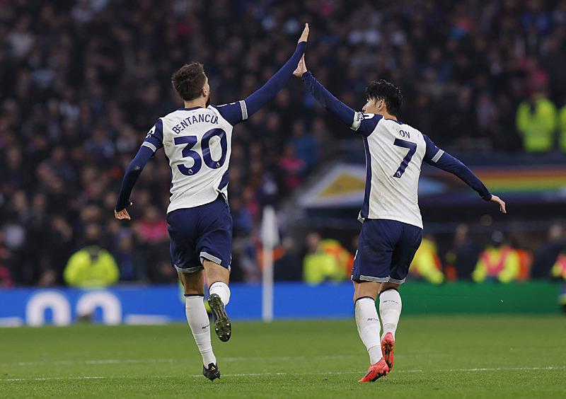 Bentancur ve Son. (REUTERS)