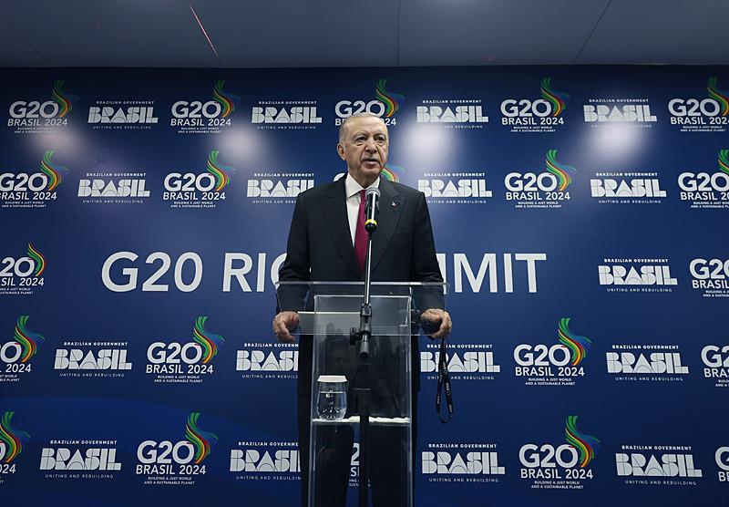 Başkan Erdoğan G20 Liderler Zirvesi'nde