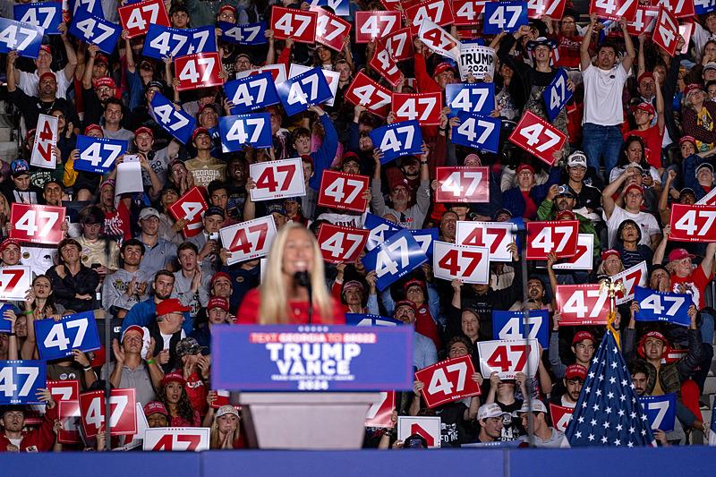  Georgia eyaletinin Cumhuriyetçi kongre üyesi Taylor Greene, Donald Trump'ın zor durumdaki başsavcı adayı Matt Gaetz adına Cumhuriyetçi meslektaşlarına tuhaf bir meydan okumayla müdahale etti, Reuters