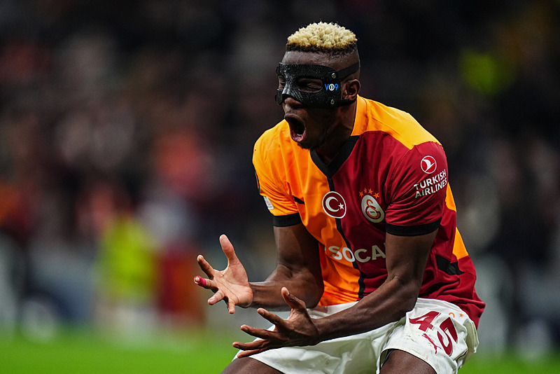 Victor Osimhen Galatasaray formasıyla 12 gole adını yazdırdı (AA)