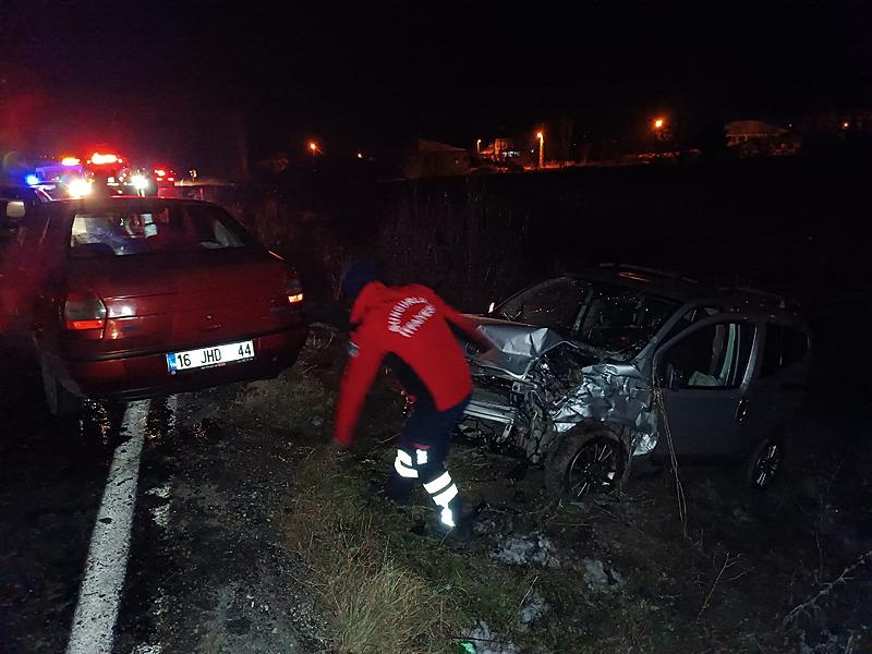 Tokat Belediye Başkanı Mehmet Kemal Yazıcıoğlu trafik kazası geçirdi (DHA)