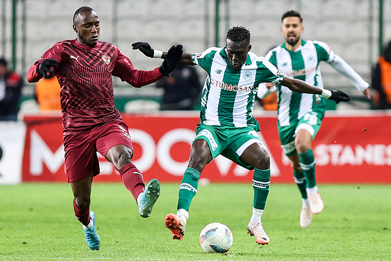 Hatayspor son maçında Konyaspor ile 1-1 berabere kaldı (AA)