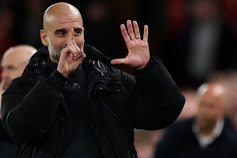 Pep Guardiola. (REUTERS)