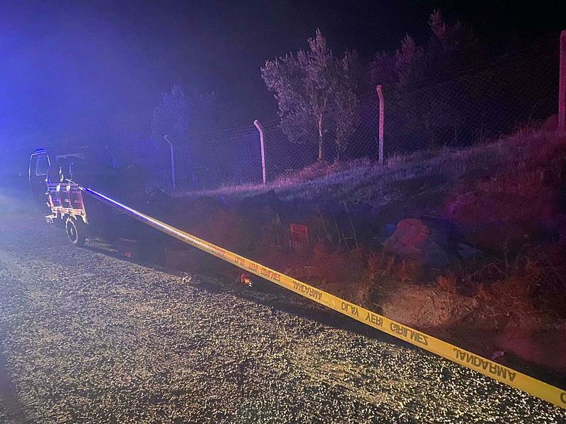 Manisa'da aracıyla beton direğe çarpan engelli vatandaş Mustafa Tutuk hayatını kaybetti (Fotoğraf: DHA)