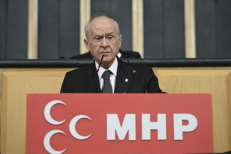 MHP lideri Devlet Bahçeli Esad'ı uyardı (AA)