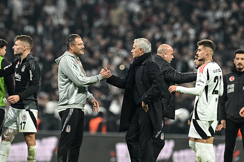 Jose Mourinho ve Serdar Topraktepe (AA)