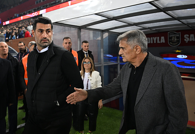 Şenol Güneş ve Volkan Demirel (AA)