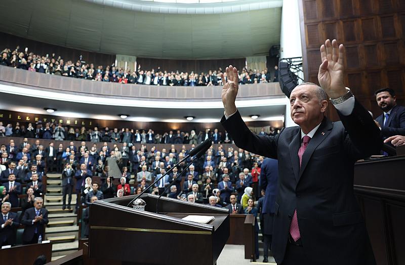 Başkan Erdoğan AK Parti Grup Toplantısı'nda konuştu (AA)