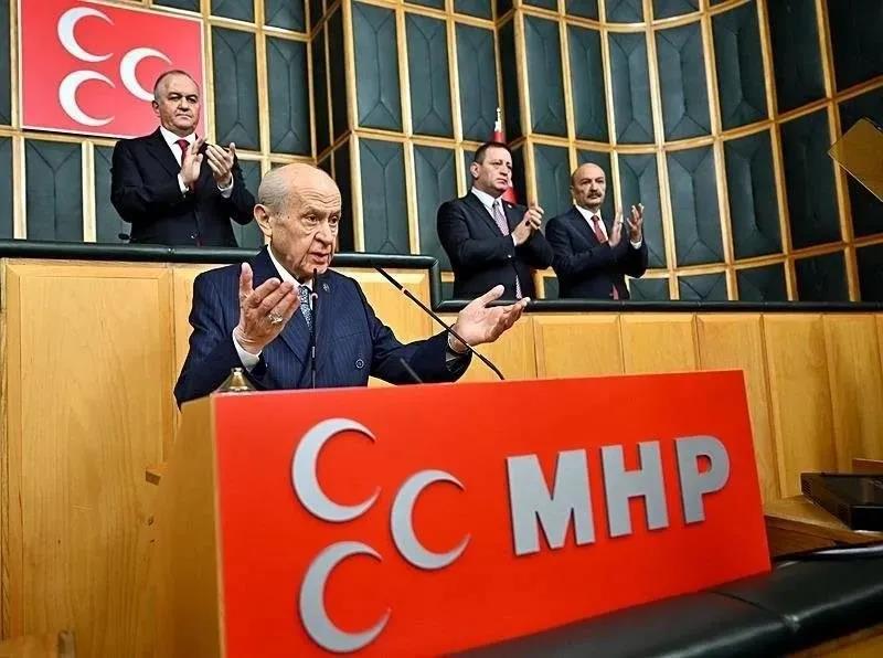 Milliyetçi Hareket Partisi (MHP) Genel Başkanı Devlet Bahçeli (AA)