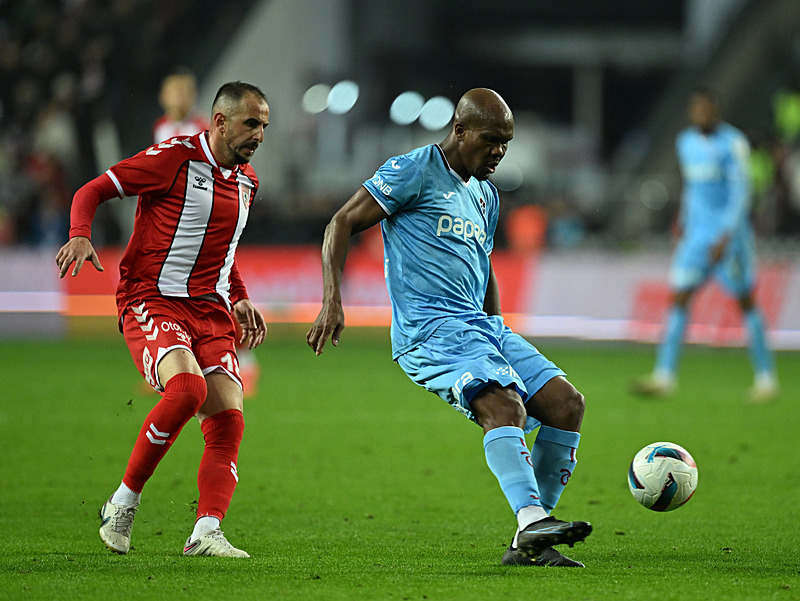 Trabzonspor Samsunspor'a 2-0 yenidli (AA)