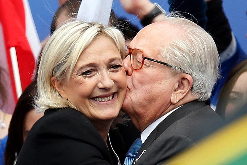 Jean Marine Le Pen ve kızı Marine Le Pen, Reuters