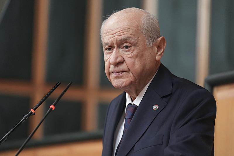 Bahçeli, partisinin TBMM Grup Toplantısı'na katılarak konuşma yaptı (Fotoğraf: AA)