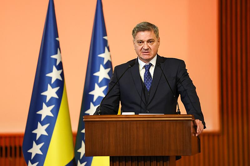 osna Hersek Parlamentosu Temsilciler Meclisi Başkanı Denis Zvizdic