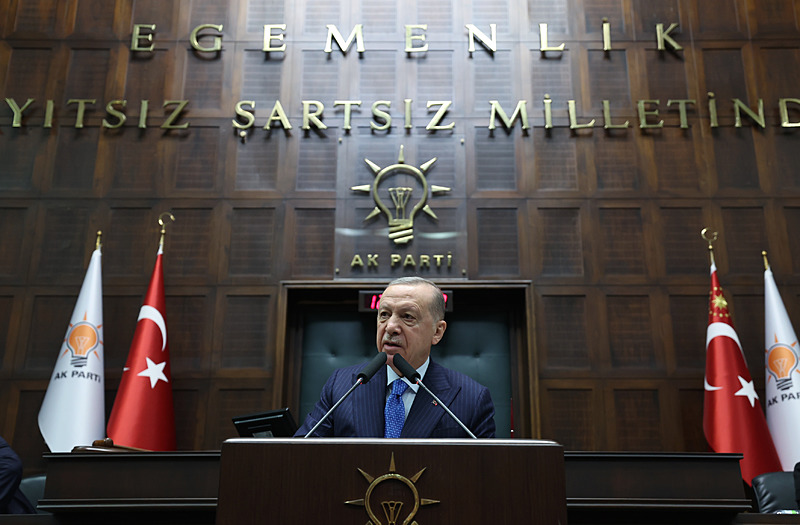 Başkan Erdoğan TBMM'de konuştu  (Fotoğraf: AA)